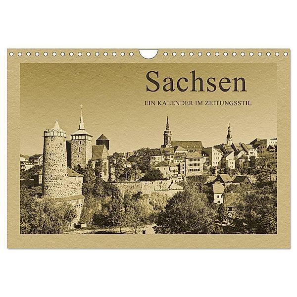 Sachsen (Wandkalender 2024 DIN A4 quer), CALVENDO Monatskalender, Gunter Kirsch