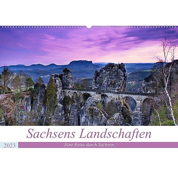 Sachsens Landschaften (Wandkalender 2023 DIN A2 quer), Mario Koch Fotografie
