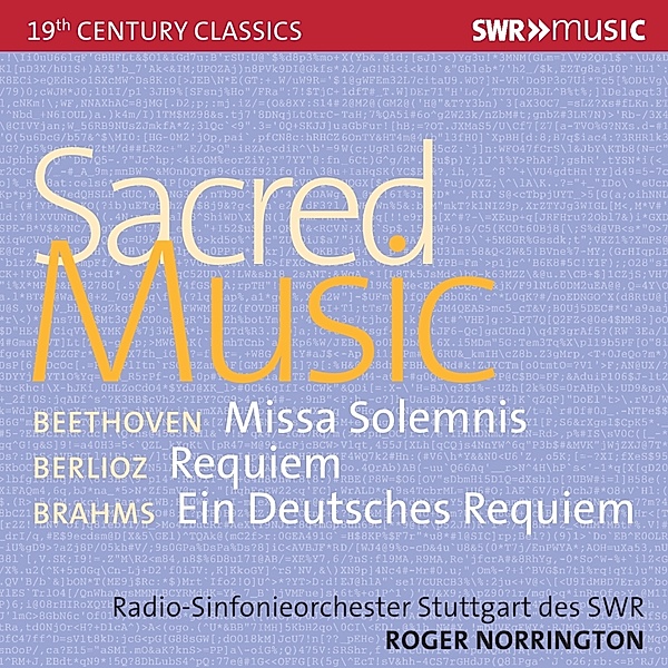 Sacred Music, Roger Norrington, RSO Stuttgart des SWR
