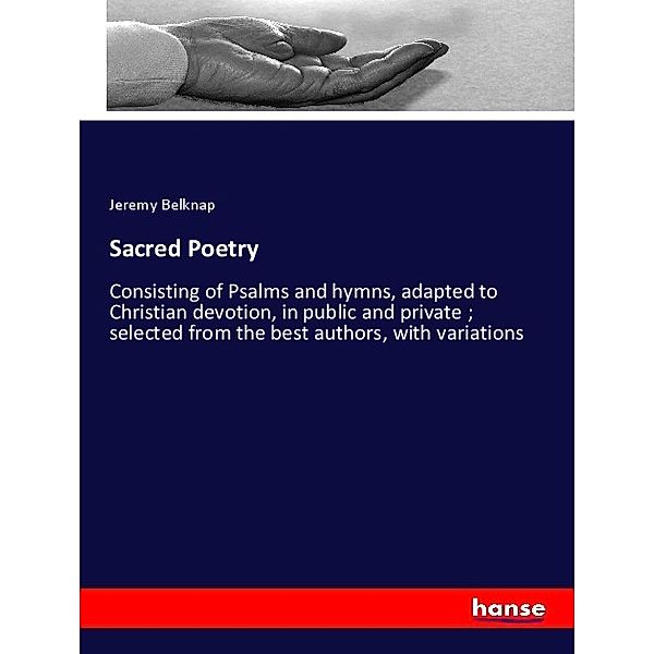 Sacred Poetry, Jeremy Belknap