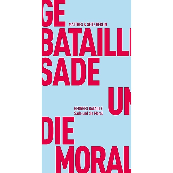 Sade und die Moral, Georges Bataille