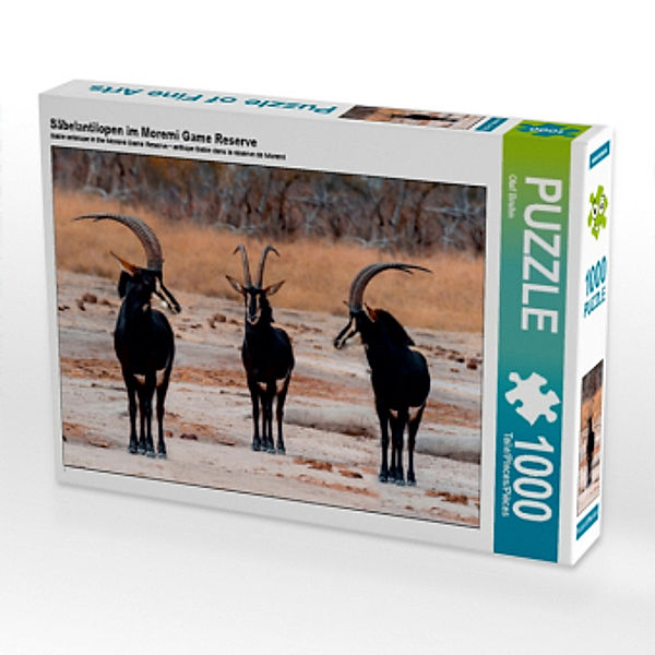 Säbelantilopen im Moremi Game Reserve (Puzzle), Olaf Bruhn