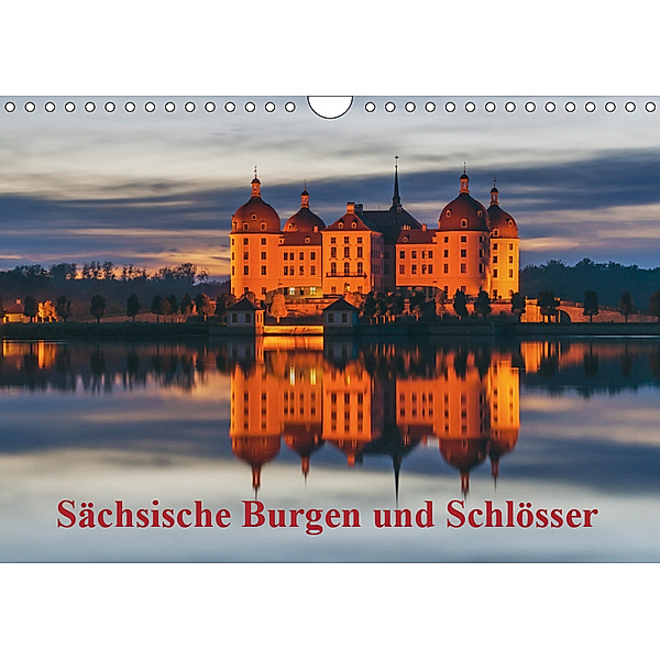 Sächsische Burgen und Schlösser / CH-Version (Wandkalender 2019 DIN A4 quer), Gunter Kirsch