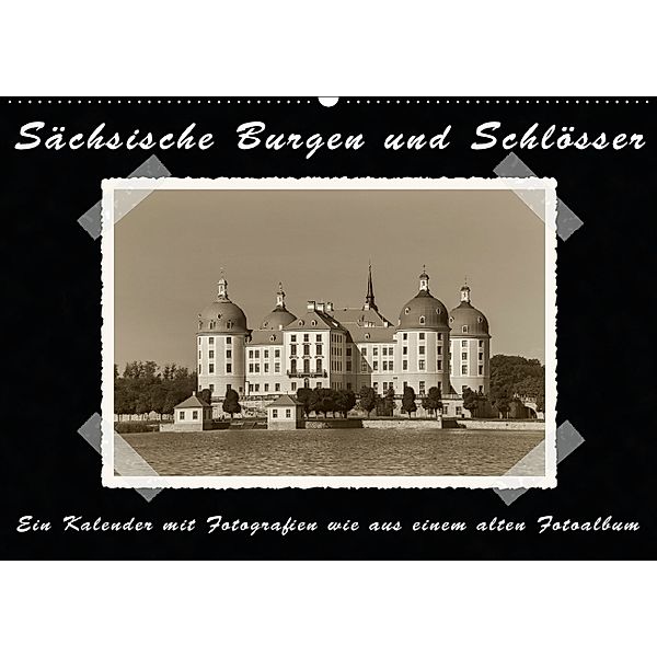Sächsische Burgen und Schlösser (Wandkalender 2014 DIN A2 quer)