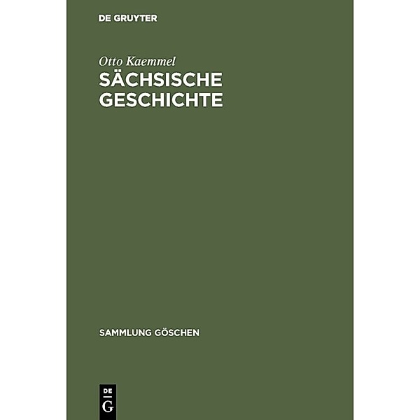 Sächsische Geschichte, Otto Kaemmel