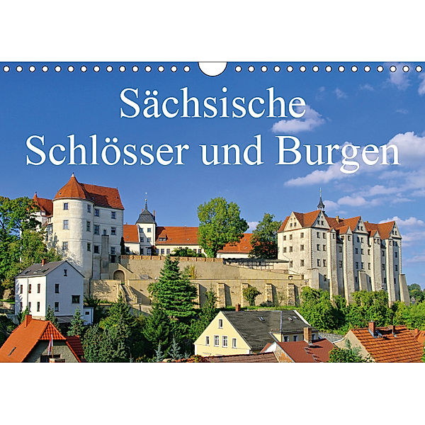 Sächsische Schlösser und Burgen (Wandkalender 2019 DIN A4 quer), LianeM