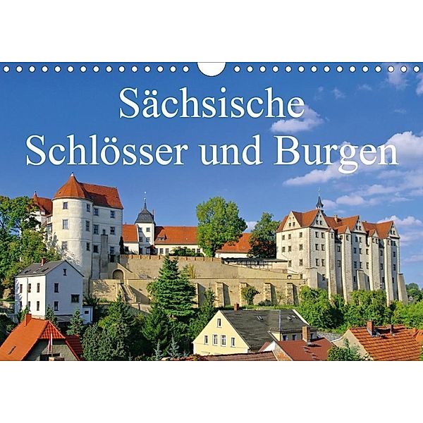 Sächsische Schlösser und Burgen (Wandkalender 2020 DIN A4 quer)