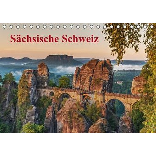 Sächsische Schweiz / AT-Version (Tischkalender 2015 DIN A5 quer), Gunter Kirsch