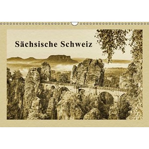 Sächsische Schweiz / AT-Version (Wandkalender 2015 DIN A3 quer), Gunter Kirsch