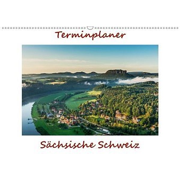Sächsische Schweiz / CH-Version / Planer (Wandkalender 2020 DIN A2 quer), Gunter Kirsch