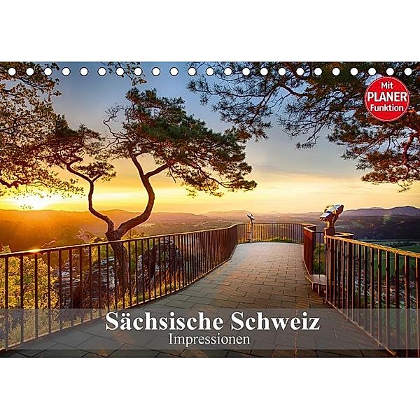 Sächsische Schweiz - Impressionen (Tischkalender 2017 DIN A5 quer), Dirk Meutzner