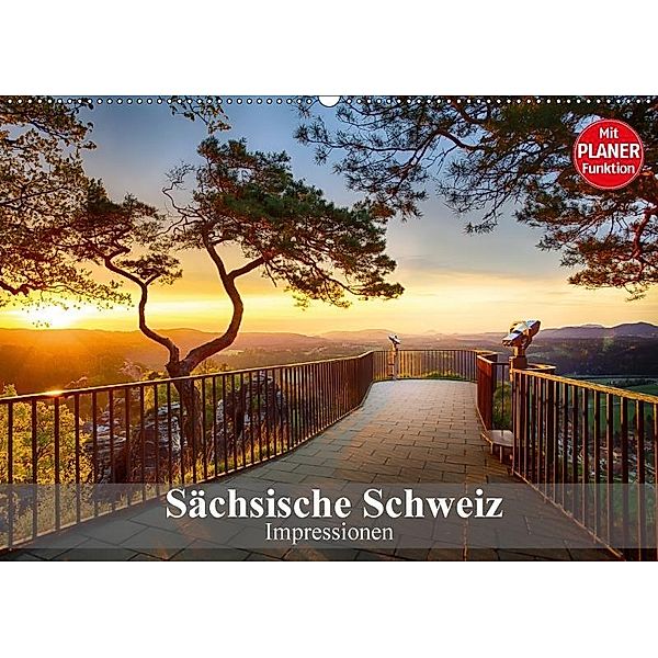 Sächsische Schweiz - Impressionen (Wandkalender 2017 DIN A2 quer), Dirk Meutzner
