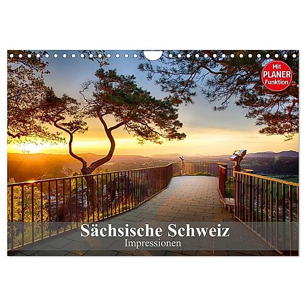 Sächsische Schweiz - Impressionen (Wandkalender 2025 DIN A4 quer), CALVENDO Monatskalender, Calvendo, Dirk Meutzner