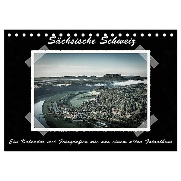 Sächsische Schweiz (Tischkalender 2024 DIN A5 quer), CALVENDO Monatskalender, Gunter Kirsch