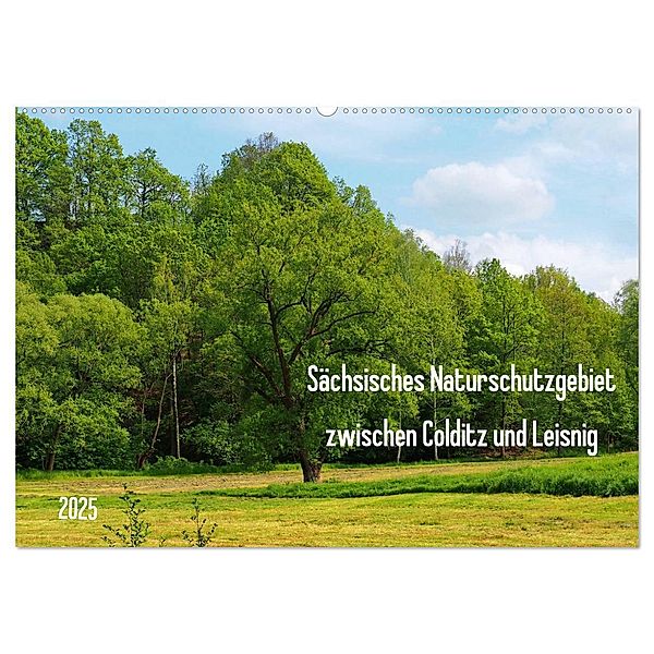 Sächsisches Naturschutzgebiet zwischen Colditz und Leisnig (Wandkalender 2025 DIN A2 quer), CALVENDO Monatskalender, Calvendo, Thilo Seidel