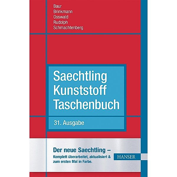 Saechtling Kunststoff Taschenbuch, Hansjürgen Saechtling