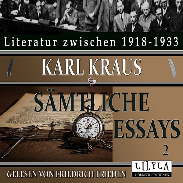 Sämtliche Essays 2, Karl Kraus