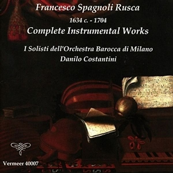 Sämtliche Instrumentalwerke, Costantini, I Solisti Del'Orch.Barocca Di Milano