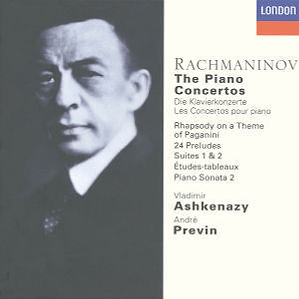 Sämtliche Klavierkonzerte 1-4 (Ga)/+, Vladimir Ashkenazy, andre Previn, Lso
