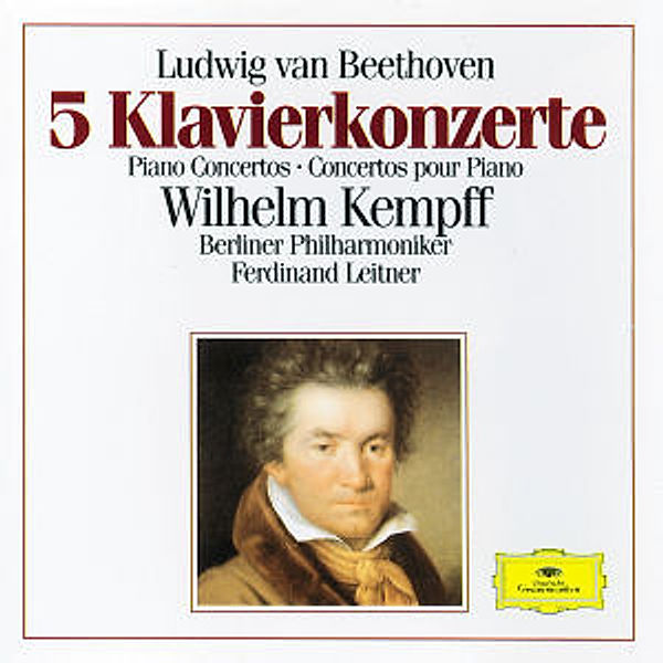 Sämtliche Klavierkonzerte 1-5 (Ga)/Klaviersonat.32, Wilhelm Kempff, Ferdinand Leitner, Bp