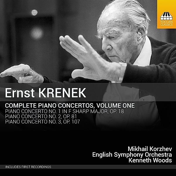 Sämtliche Klavierkonzerte Vol.1, Mikhail Korzhev, Kenneth Woods, English SO
