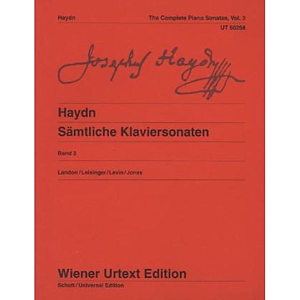 Sämtliche Klaviersonaten, Joseph Haydn