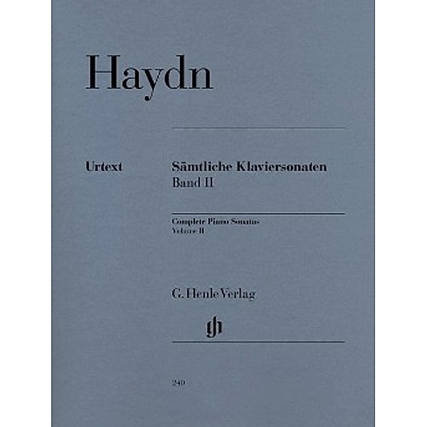 Sämtliche Klaviersonaten, Joseph - Sämtliche Klaviersonaten, Band II Haydn