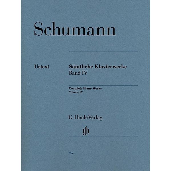 Sämtliche Klavierwerke 4, Robert Schumann