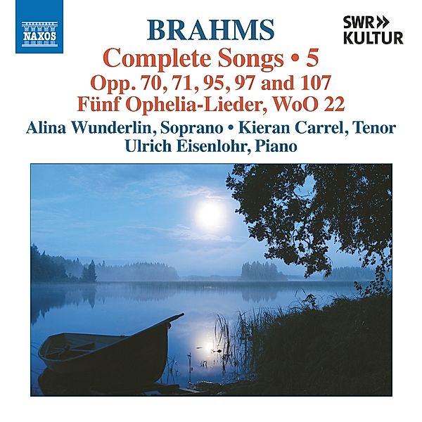 Sämtliche Lieder,Vol. 5, Alina Wunderlin, Kieran Carrel, Ulrich Eisenlohr