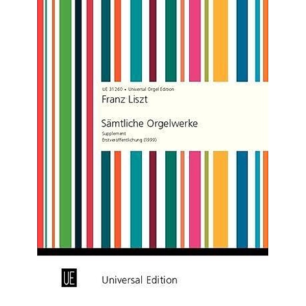Sämtliche Orgelwerke, Supplement, Präludium nach J. S. Bach's Kantate Weinen Klagen Sorgen Zagen