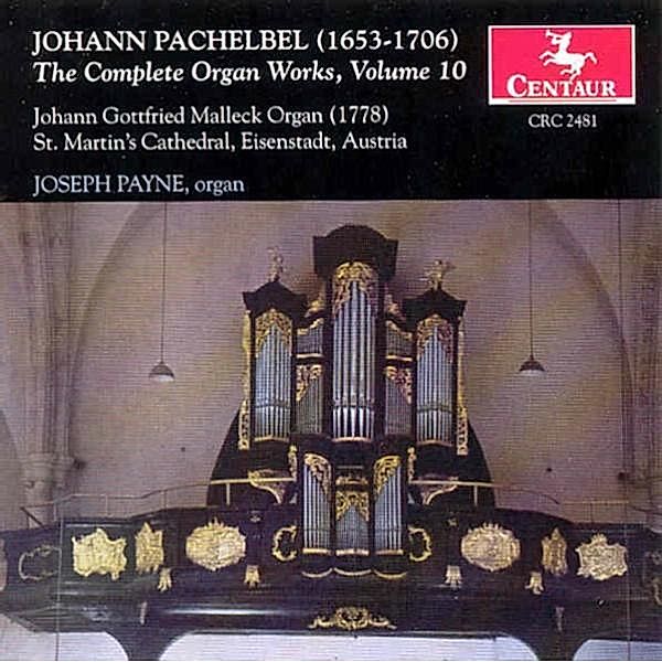Sämtliche Orgelwerke Vol.10, Joseph Payne