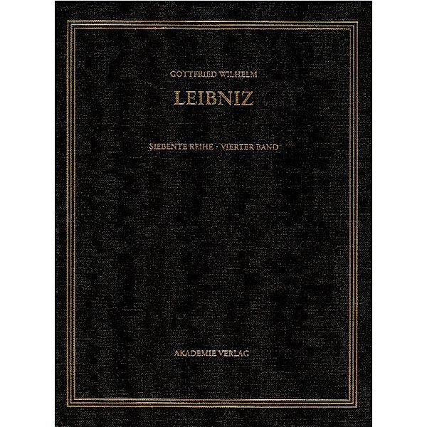 Sämtliche Schriften und Briefe 4. Mathematische Schriften, Gottfried Wilhelm Leibniz