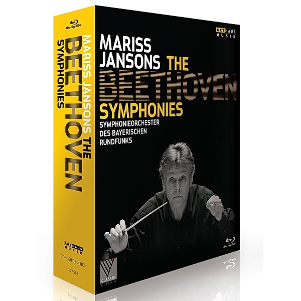 Sämtliche Sinfonien 1-9 (GA), 3 Blu Ray Disc Mariss Jansons - The Beethoven Symphonies