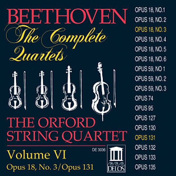 Sämtliche Streichquartette Vol.6, Orford String Quartet