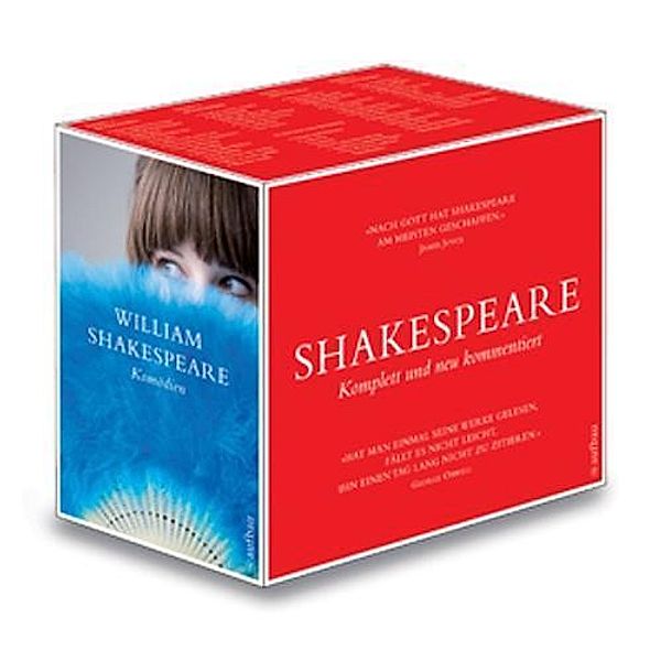 Sämtliche Werke, 4 Bände, William Shakespeare