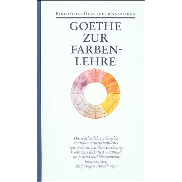 Sämtliche Werke, Briefe, Tagebücher und Gespräche: Bd.23/1 Zur Farbenlehre, Johann Wolfgang von Goethe