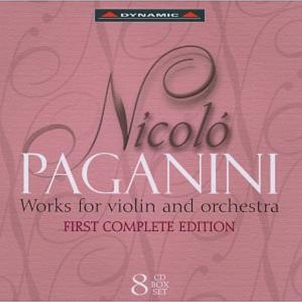 Sämtliche Werke Für Violine Und Orchester (Ga), Quarta, Accardo, Mezzena, Bianchi, Menuhin, Ricci