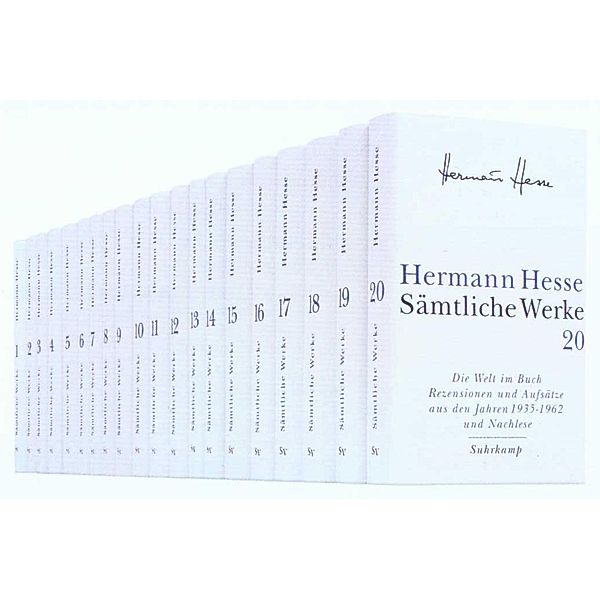 Sämtliche Werke in 20 Bänden und einem Registerband, Hermann Hesse