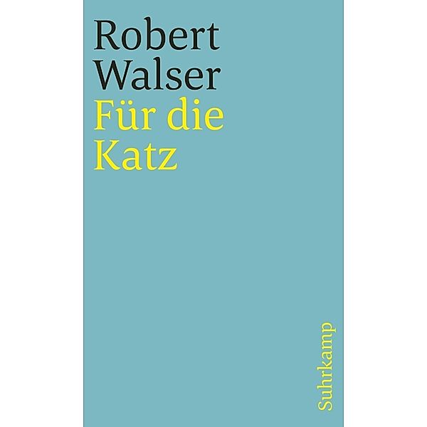 Sämtliche Werke in zwanzig Bänden, Robert Walser