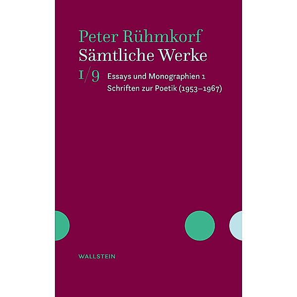 Sämtliche Werke / Peter Rühmkorf. Sämtliche Werke. Oevelgönner Ausgabe Bd.19, Peter Rühmkorf