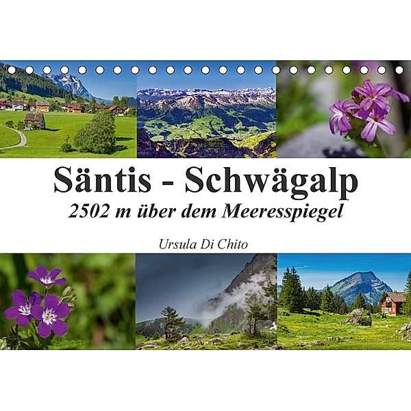 Säntis - Schwägalp (Tischkalender 2018 DIN A5 quer), Ursula Di Chito