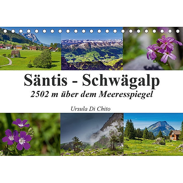 Säntis - Schwägalp (Tischkalender 2019 DIN A5 quer), Ursula Di Chito