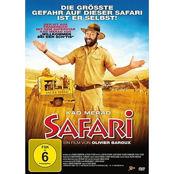 Safari, Kad Merad, Lionel Abelanski, Valérie Benguigui, +++