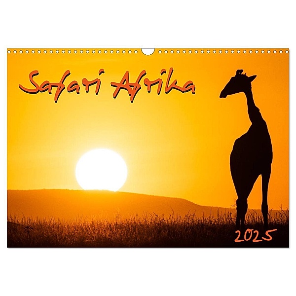 Safari Afrika (Wandkalender 2025 DIN A3 quer), CALVENDO Monatskalender, Calvendo, Dr. Gerd-Uwe Neukamp
