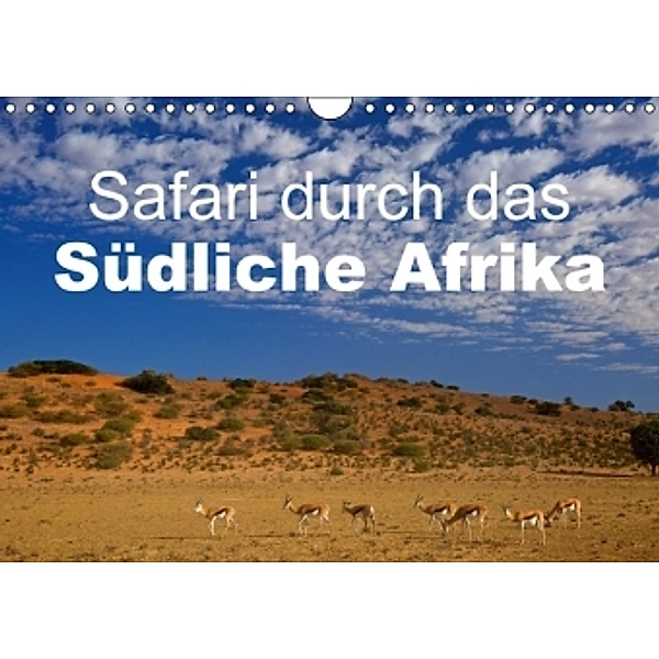 Safari durch das Südliche Afrika (Wandkalender 2016 DIN A4 quer), Stefan Schütter