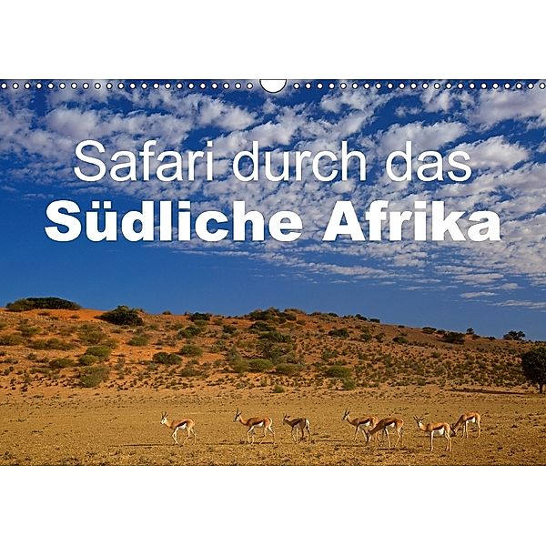 Safari durch das Südliche Afrika (Wandkalender 2018 DIN A3 quer), Stefan Schütter