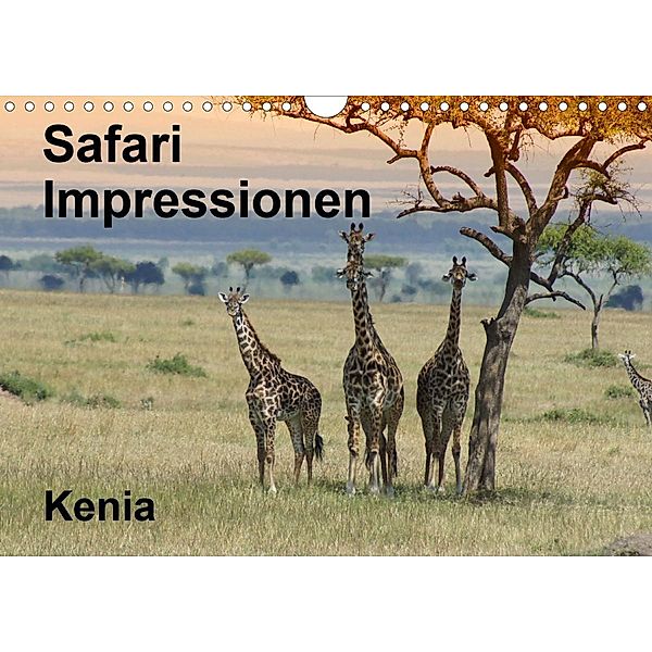 Safari Impressionen / Kenia (Wandkalender 2021 DIN A4 quer), Susan Michel / CH