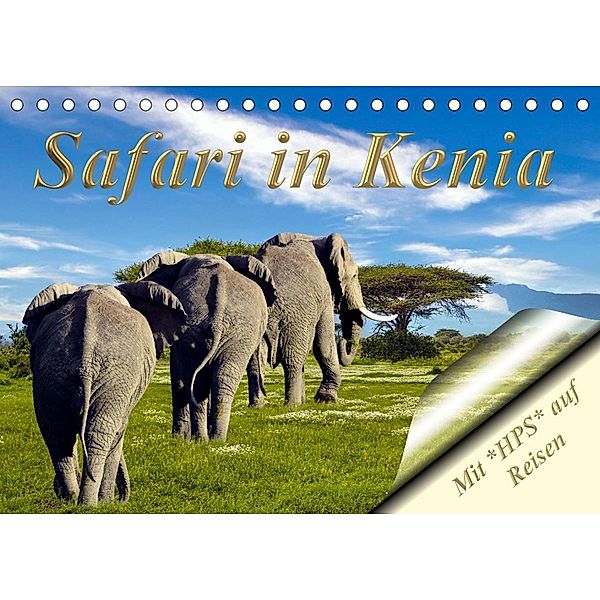 Safari in Kenia (Tischkalender 2023 DIN A5 quer), Heinz-Peter Schwerin