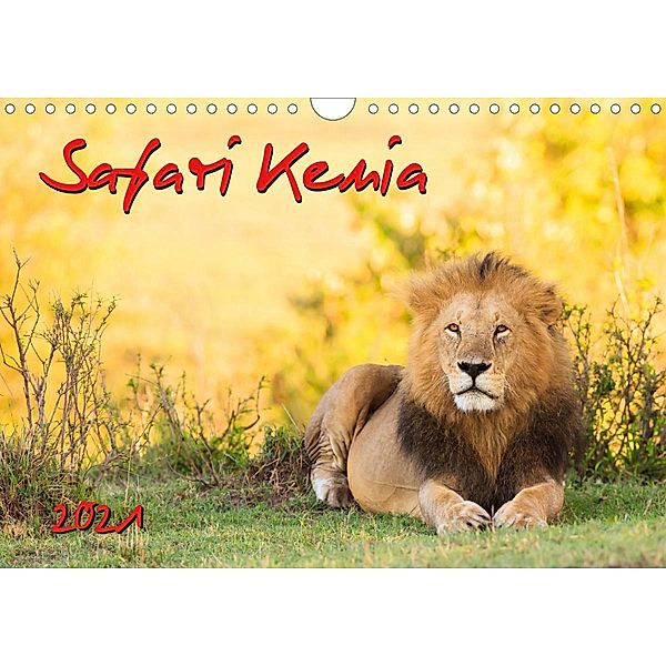 Safari Kenia (Wandkalender 2021 DIN A4 quer), Gerd-Uwe Neukamp