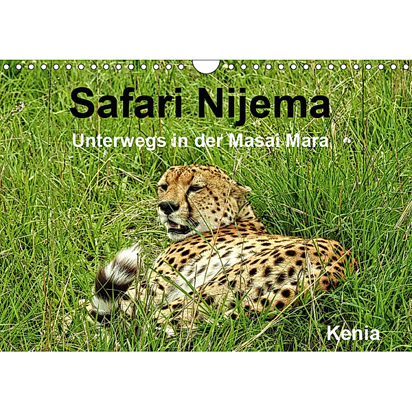 Safari Nijema - Unterwegs in der Masai Mara (Wandkalender 2019 DIN A4 quer), Susan Michel /CH